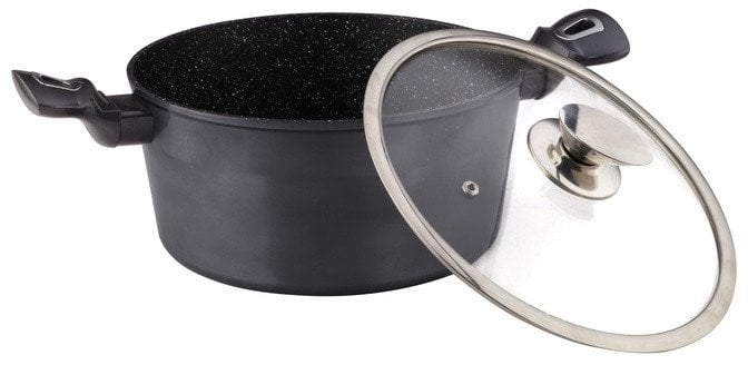 CASSEROLE DOMOLETTI GREY META D28CM 6.3L