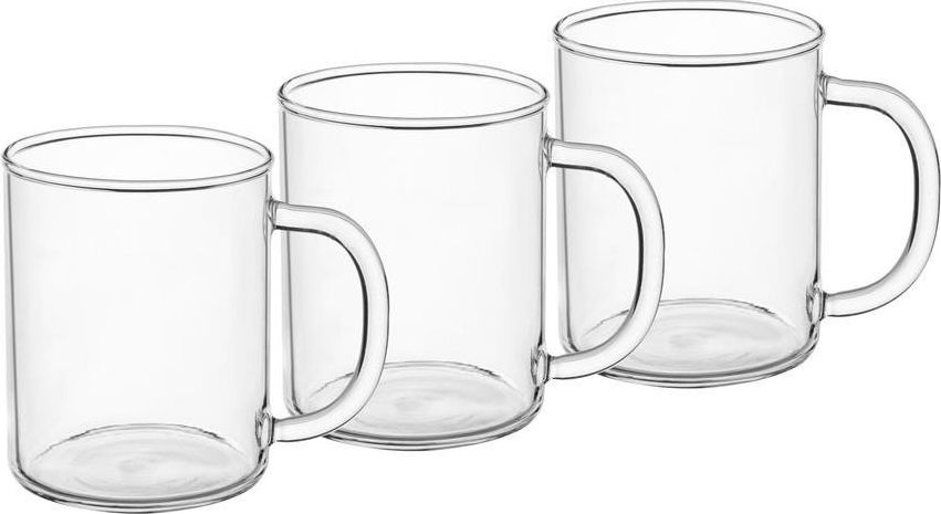 Termisil Komplet kubków żaroodpornych Termisil 0,4 l 3 szt