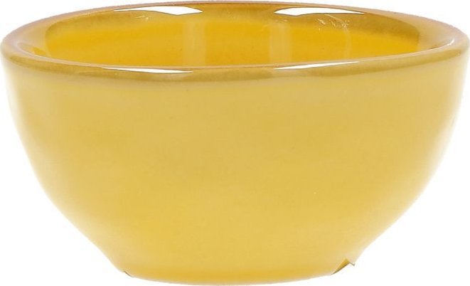 NPC Polska Rose&Tulipani Zestaw 6 okrągłych miseczek z kamionki 7 cm żółty