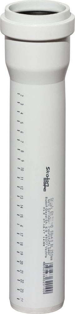 Rura kanalizacji dBEM 50x4.0x250 SKOLAN-dB niskoszumowa