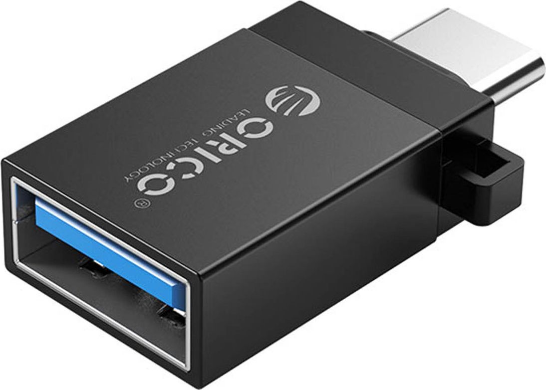 Adapter USB Orico USB-C - USB Czarny (CBT-UT01-BK-BP)