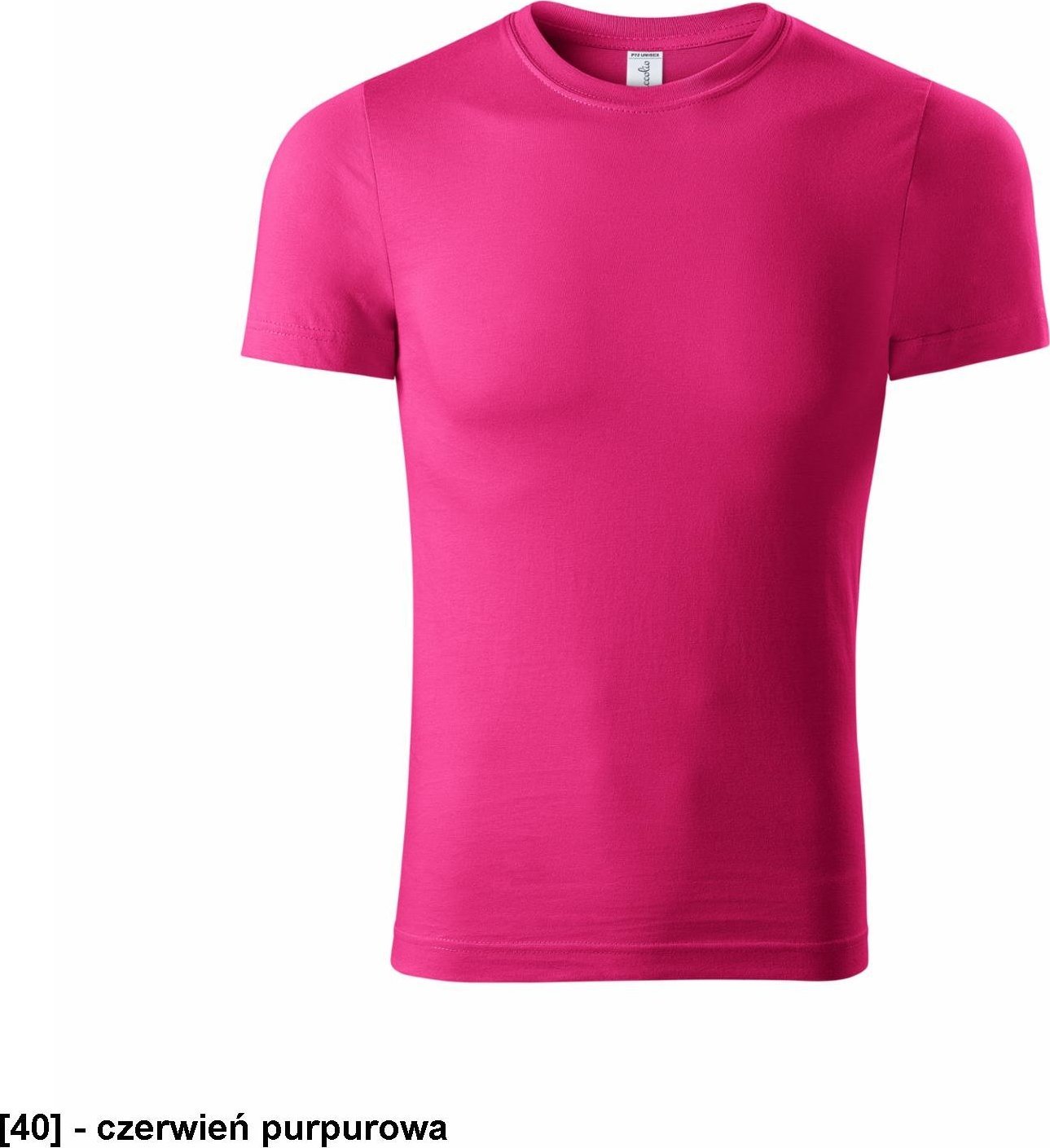 PICCOLIO Pelican P72 - ADLER - Koszulka dziecięca, 135 g/m, 100% bawełna, - czerwień purpurowa - 110 cm/4 lata-158 cm/12 lat 110 cm/4 lata