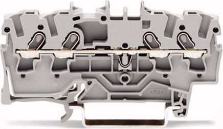 Wago Złączka szynowa 4-przewodowa 1,5mm2 szara TOPJOBS (2001-1401)