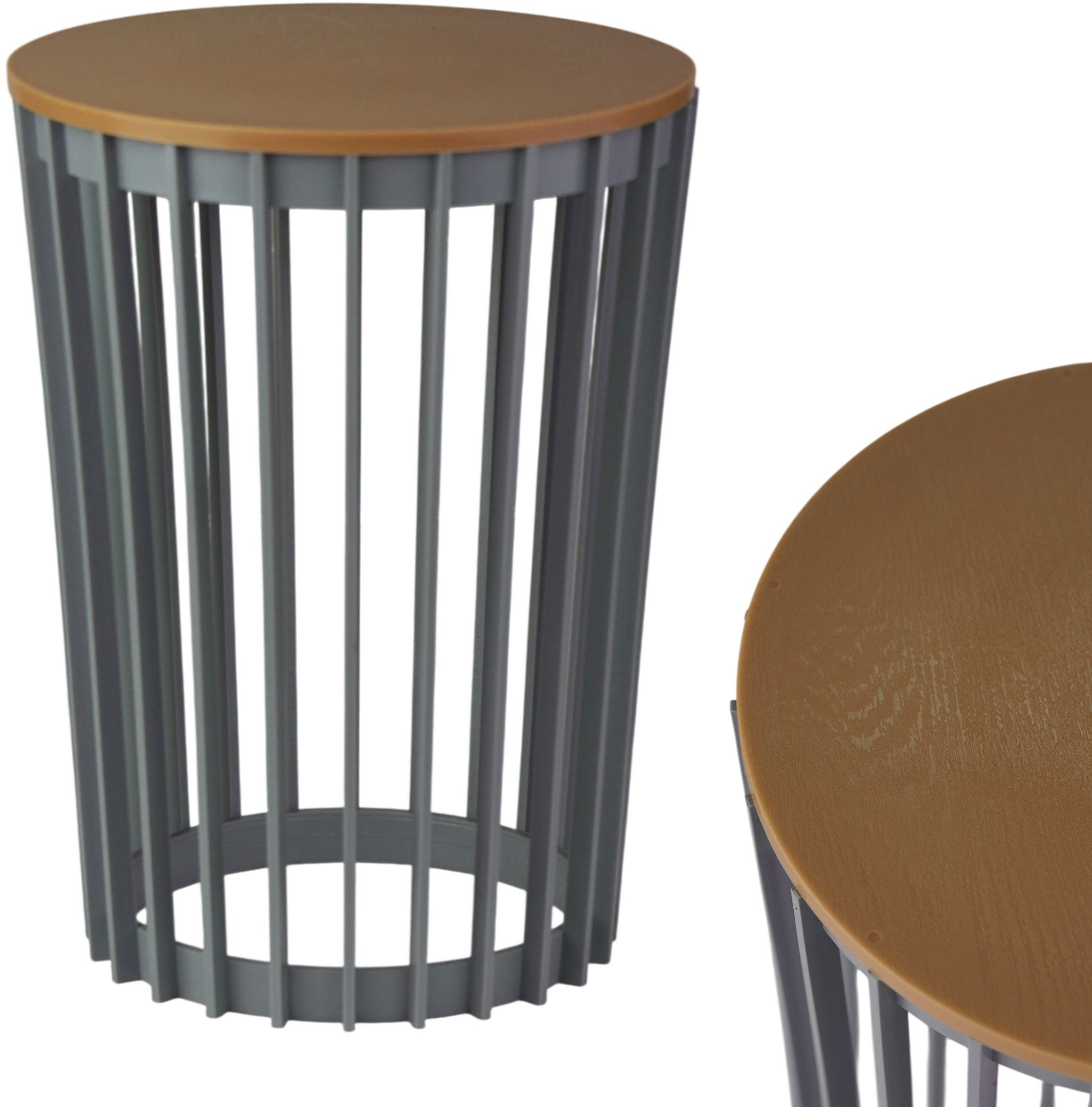 Kwietnik wysoki dwustronny Standy 40h Stojak na kwiaty + blat