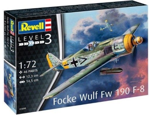 Revell Niemiecki samolot myśliwski - Focke Wulf Fw190 F-8 (GXP-639521)