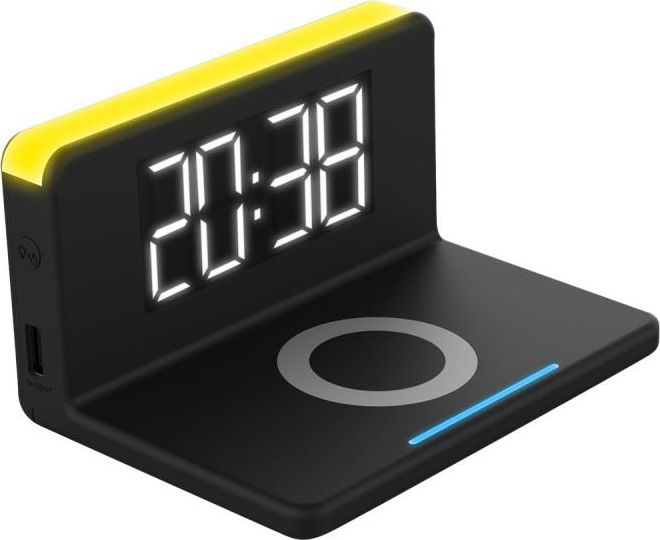 Ładowarka TerraTec ChargeAir clock! Indukcyjna 2.1 A (286141)