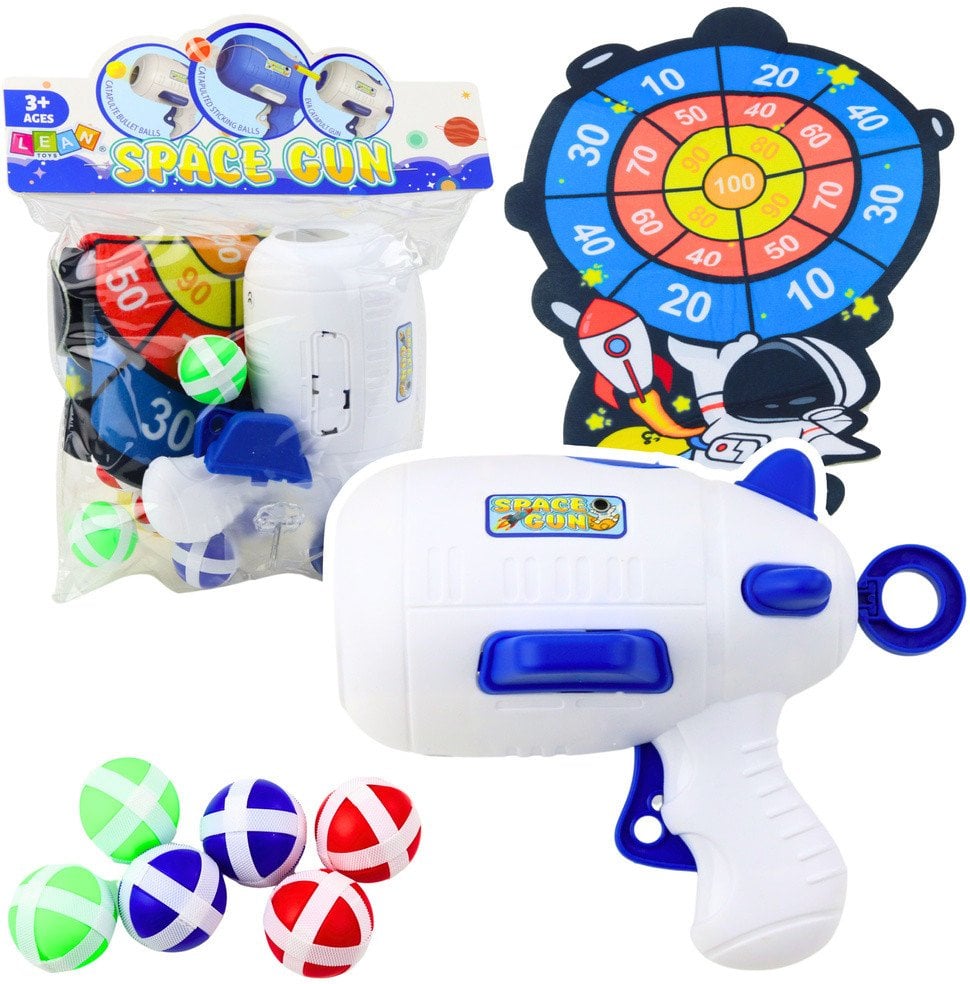 Gra Zręcznościowa Strzał Do Celu Pistolet Kulki Na Rzep Kosmos