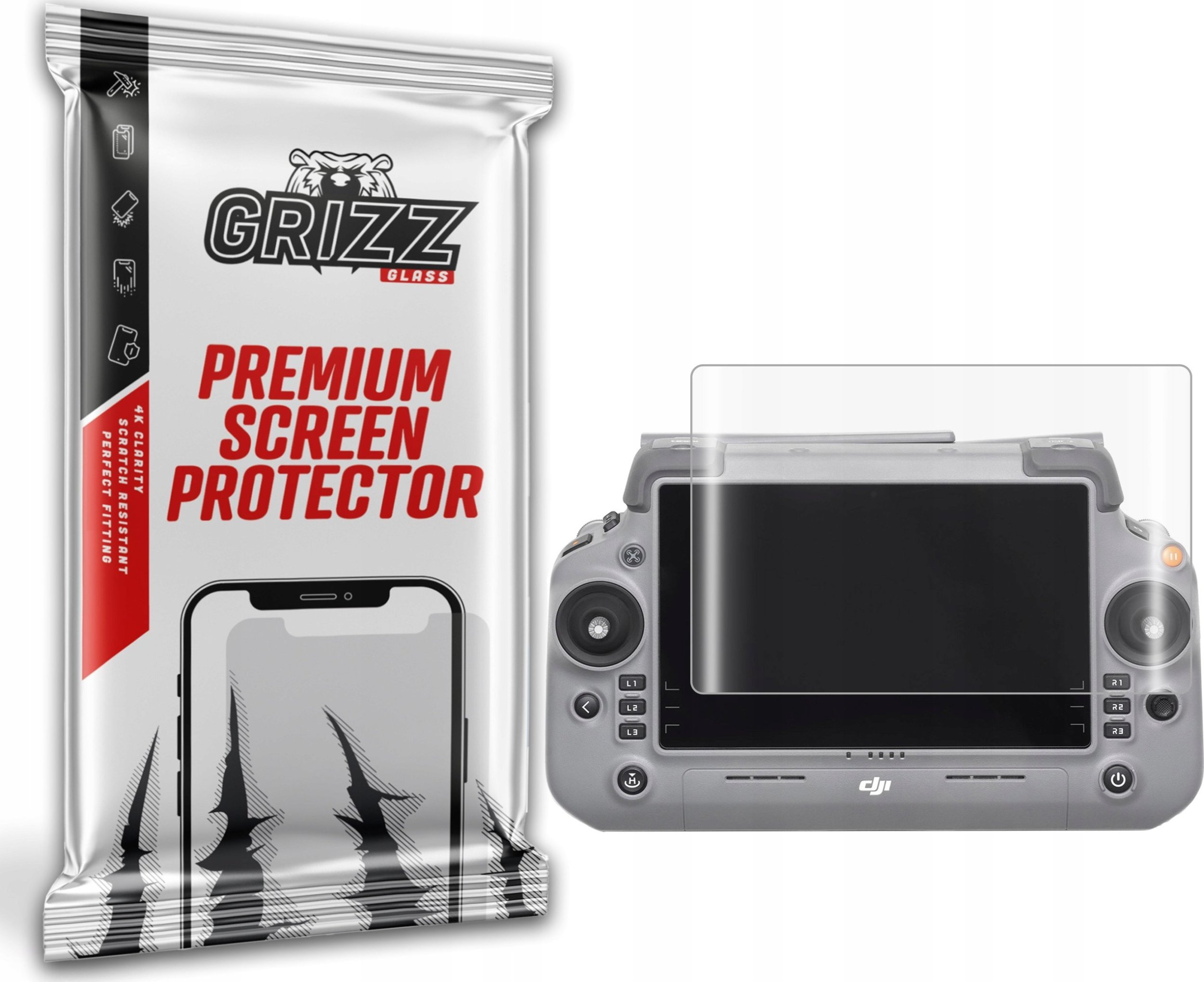 Folia hydrożelowa GrizzGlass Hydrofilm do DJI RC Plus 2 Matrice 4 Series