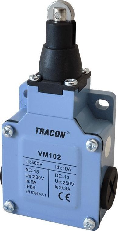 Tracon Electric Łącznik krańcowy z rolką VM102