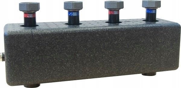 Afriso Rozdzielacz KSV 125-2 HW 70kW, dla 2 obiegów pompowych, ze sprzęgłem hydraulicznym