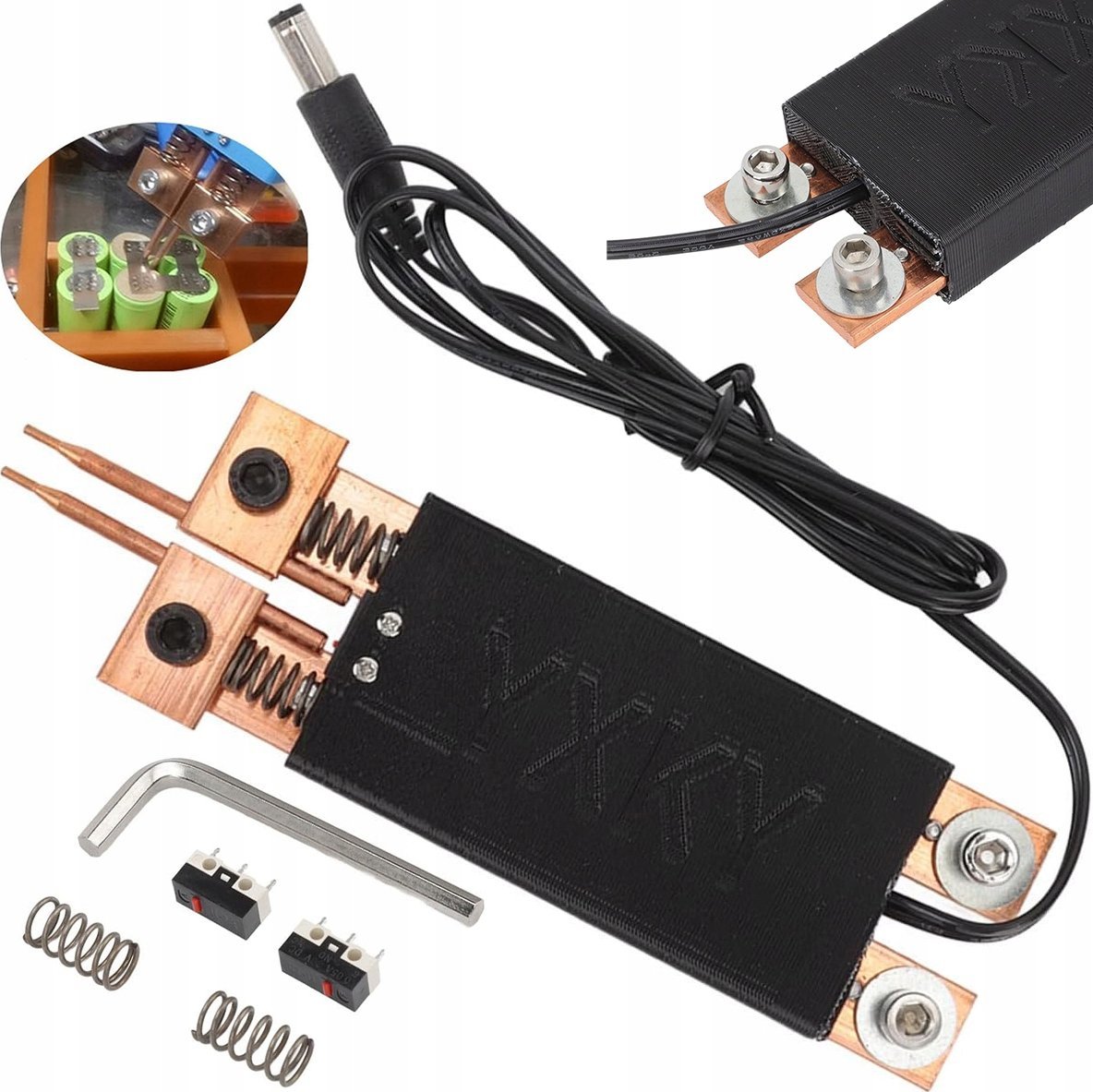 Rosfix UCHWYT PIÓRO DO ZGRZEWARKI ZGRZEWARKA PUNKTOWA IMPULSOWA OGNIW AKUMULATORÓW