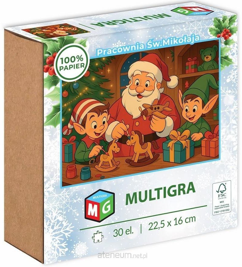 Puzzle 30 Pracownia Św. Mikołaja