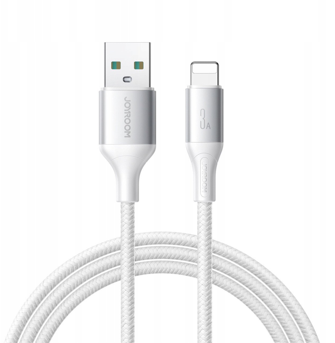 Kabel USB Joyroom USB-A - Lightning 2 m Biały (6956116798260)
