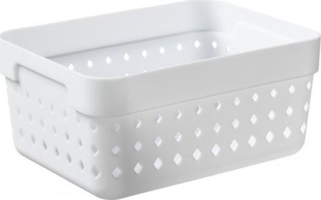 Plast Team Koszyk Organizer Seoul Duży Biały PlastTeam