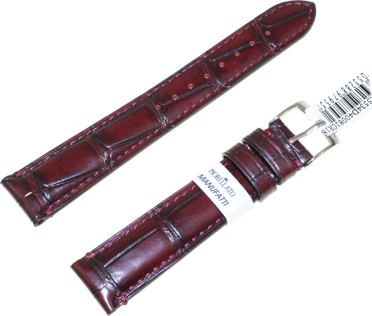 Morellato Skórzany pasek do zegarka 18 mm Morellato A01X5534D40081CR18