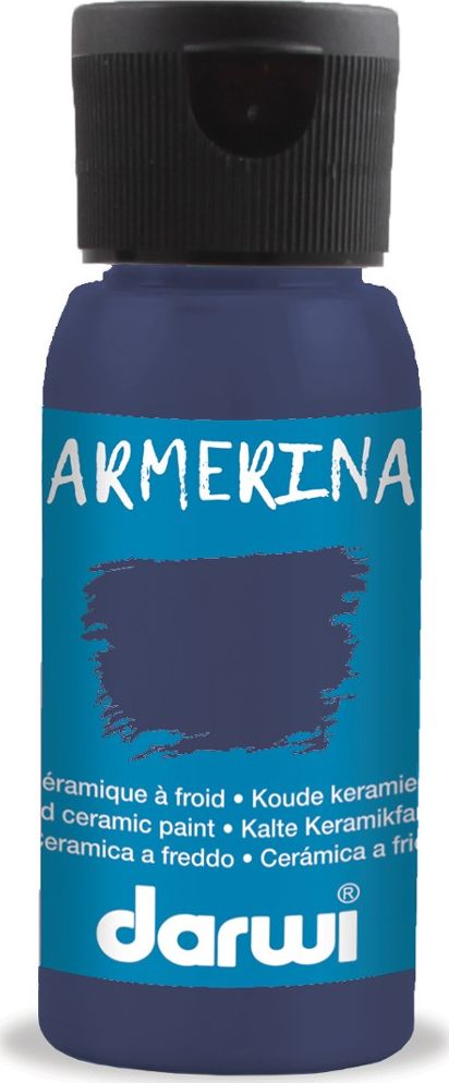 DARWI Farba do Ceramiki 50 ml Ciemno Niebieska