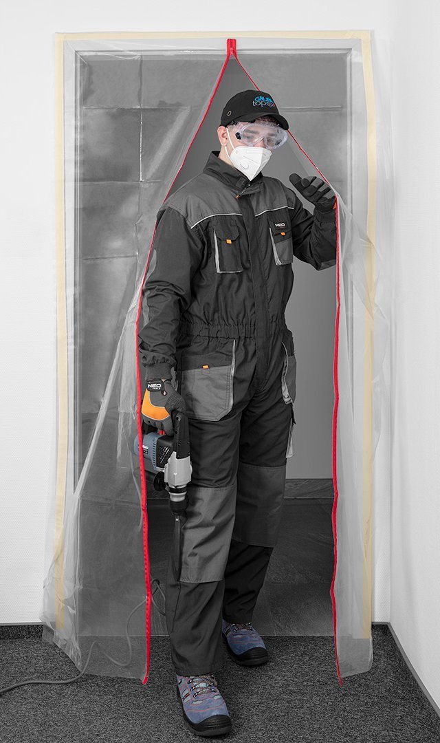 Neo Kurtyna, osłona przeciwpyłowa z zamkiem "I" PE