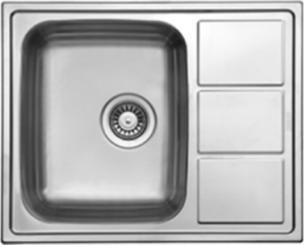 Zlewozmywak Berg STALOWY BERG RILL 1,0 MOC
