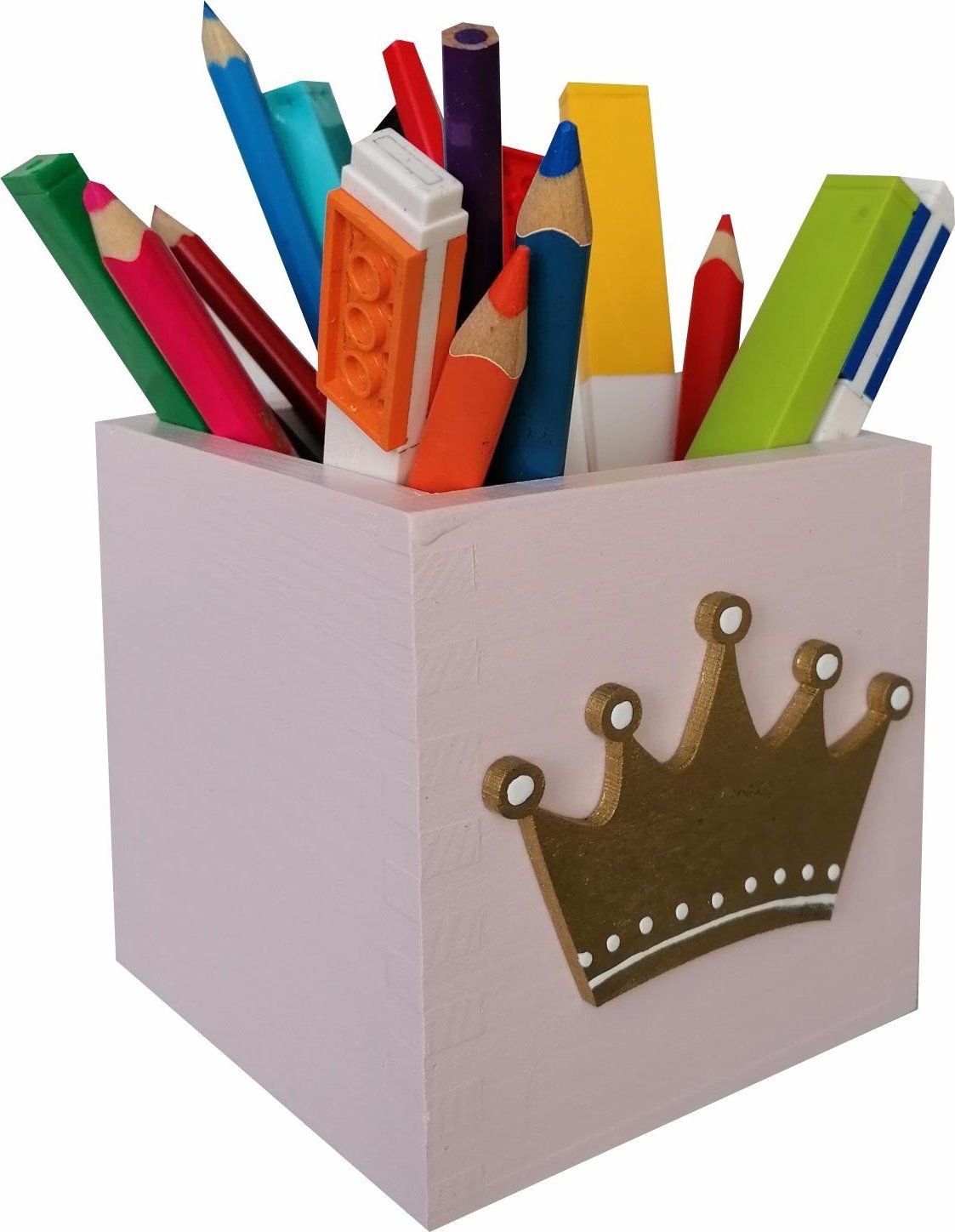 Prowansalska Manufaktura Przybornik na kredki OKkorona