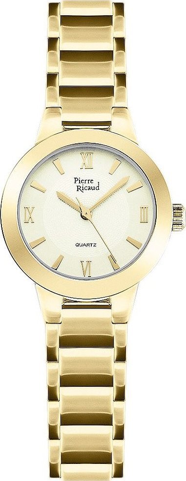 Zegarek Pierre Ricaud Zegarek damski Pierre Ricaud P21080.1161Q złoty