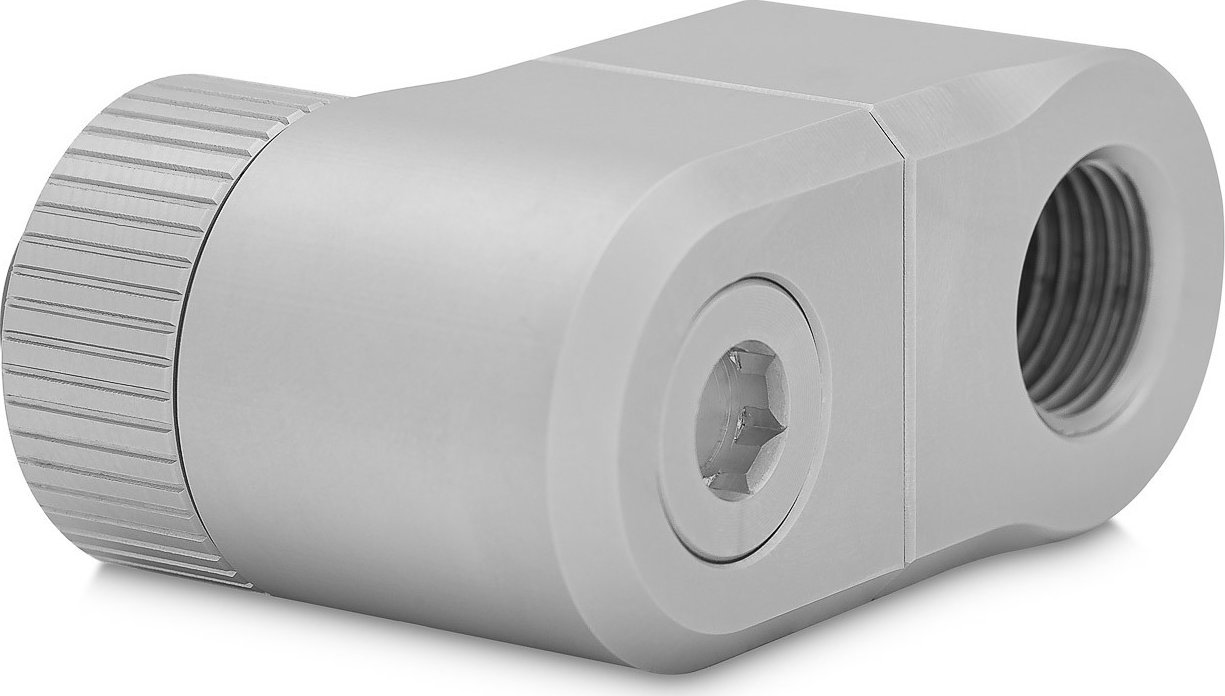 EK Water Blocks EK Water Blocks EK-Quantum Torque G1/4 Zoll doppel Verlngerungs Offset MF 28 - Satin Titanium