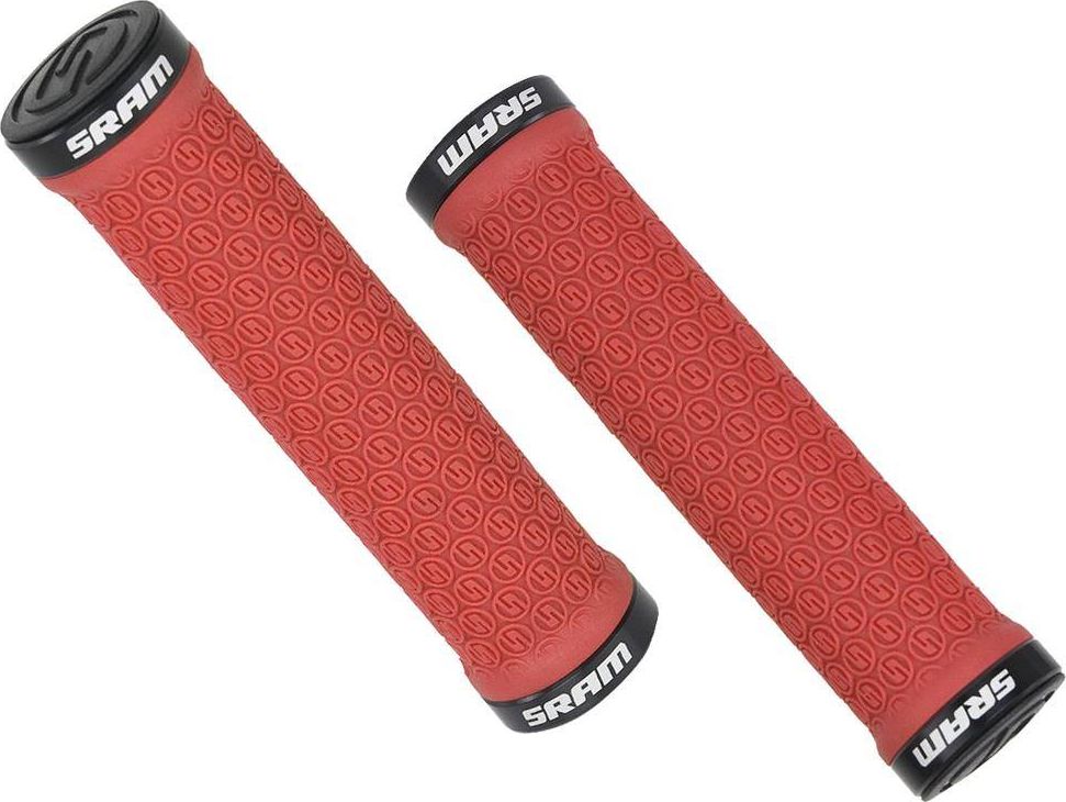Sram Chwyty kierownicy Sram czerwone z czarną obejmą i korkami uniwersalny
