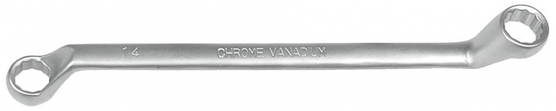 Topex Klucz oczkowy odgięty 12 x 13mm (35D809)