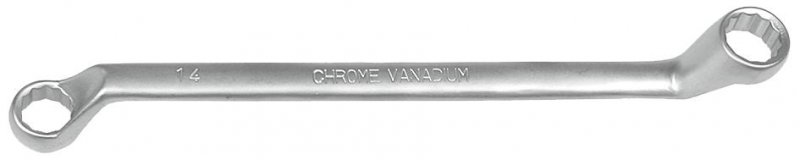 Topex Klucz oczkowy odgięty 12 x 13mm (35D809)