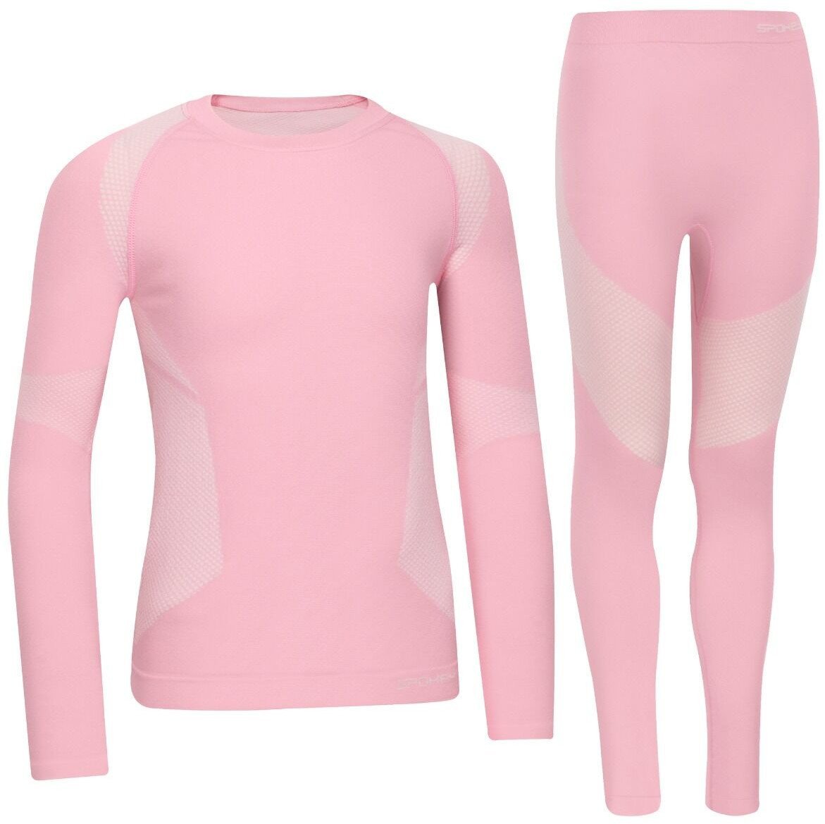 Spokey Bielizna termiczna dla dziecka Furious 146-152 różowa