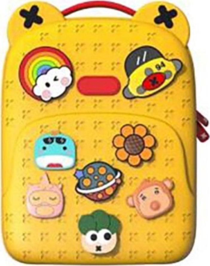 PICOCICI Mały plecak podróżny K16 zółty