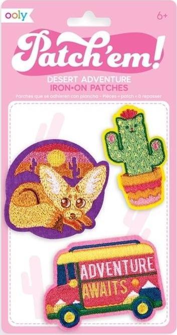 Kolorowe Baloniki Naprasowanki Patch Em - Pustynna Przygoda