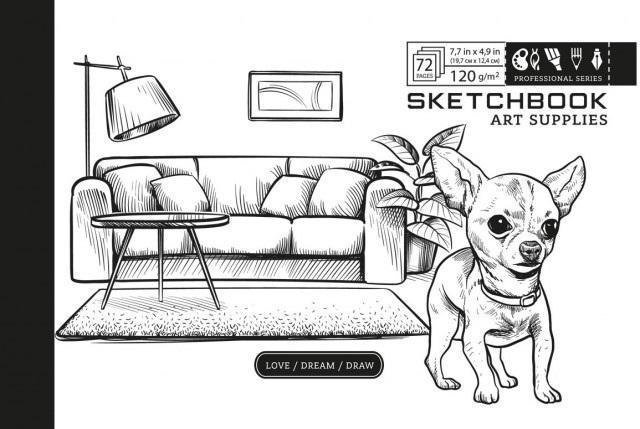 Fresh Szkicownik 197x124/72K 100g TW tektura FRESH