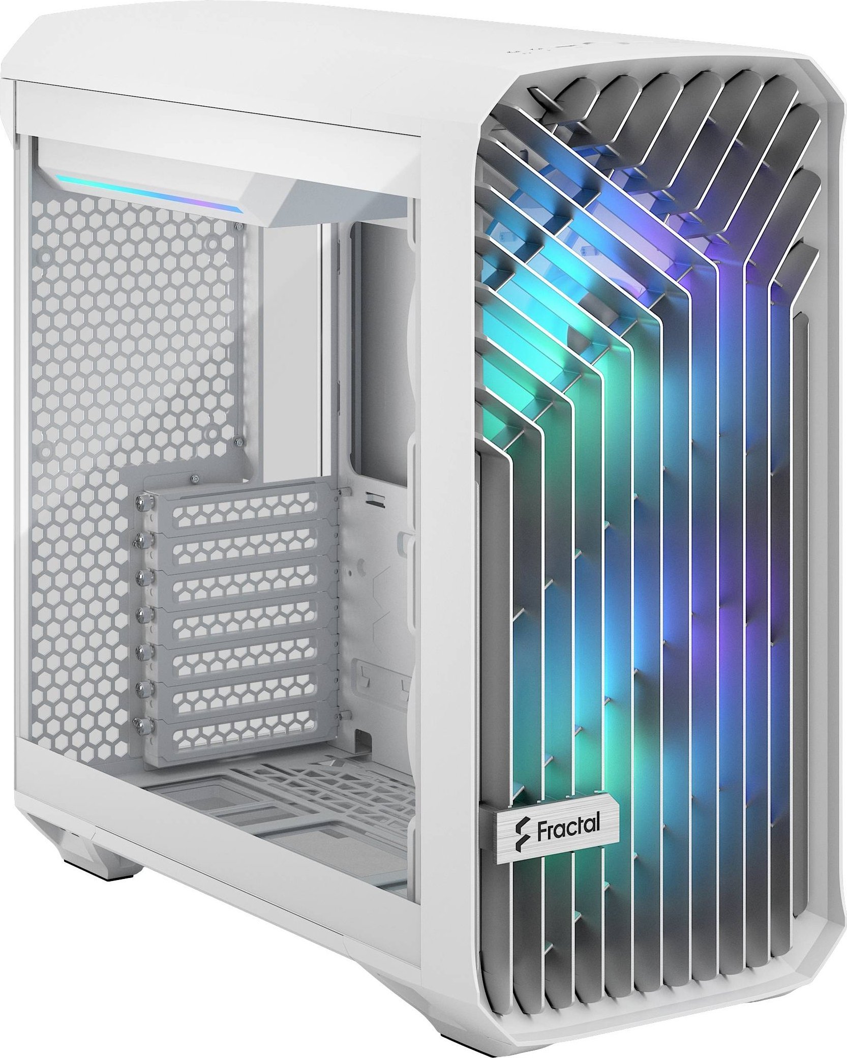 Obudowa Fractal Design Torrent Compact RGB Biała TG Light Tint ( FD-C-TOR1C-05)