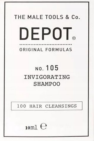 MASVERI Depot, 100 Hair Cleansing No. 105, Multivitamin Complex, Hair Shampoo, Anti-Hair Loss, 10 ml For Men