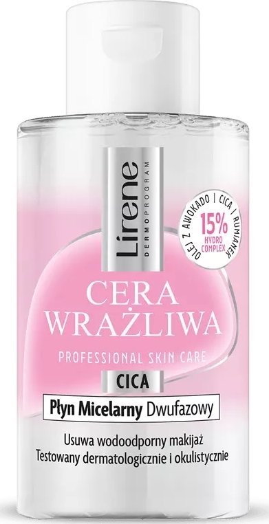 Alkotest Cera Wrażliwa Dwufazowy płyn micelarny 125ml