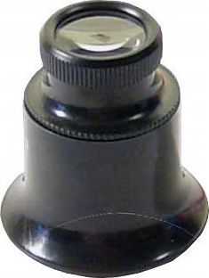 Carton Lupa zegarmistrzowska do oka x5/x12 szklana soczewka