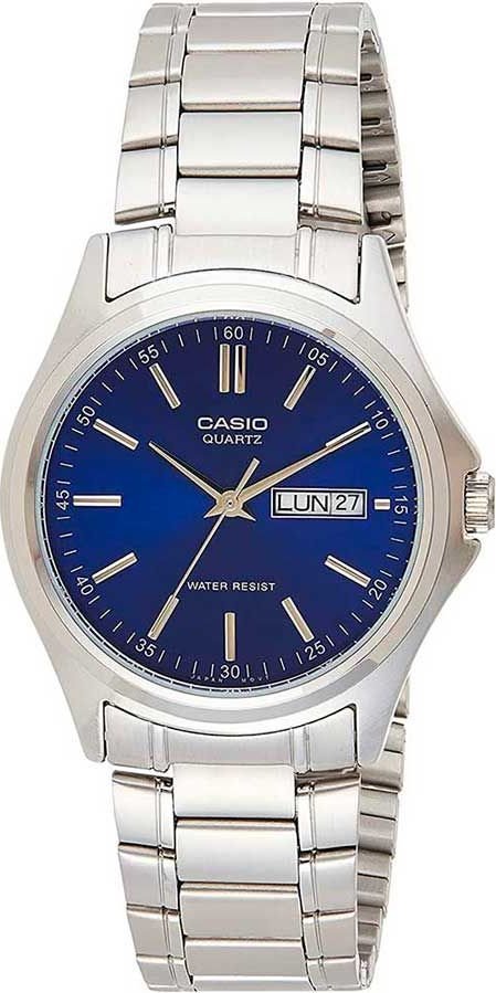 Zegarek Casio Zegarek marki Casio model MTP-1239D kolor Szary. Akcesoria męski. Sezon: Cały rok NoSize