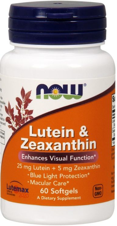 NOW Foods Lutein & Zeaxantin 60 kapsułek