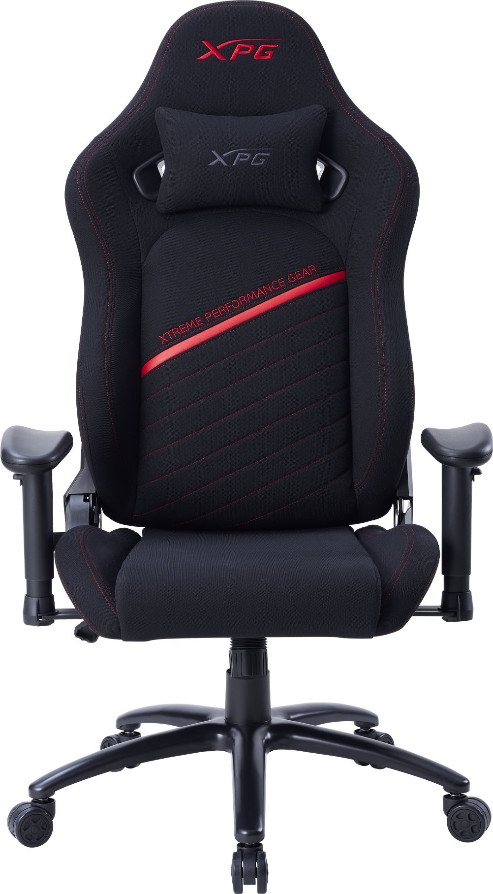 XPG NEXUS Uniwersalny fotel dla gracza Czarny, Czerwony
