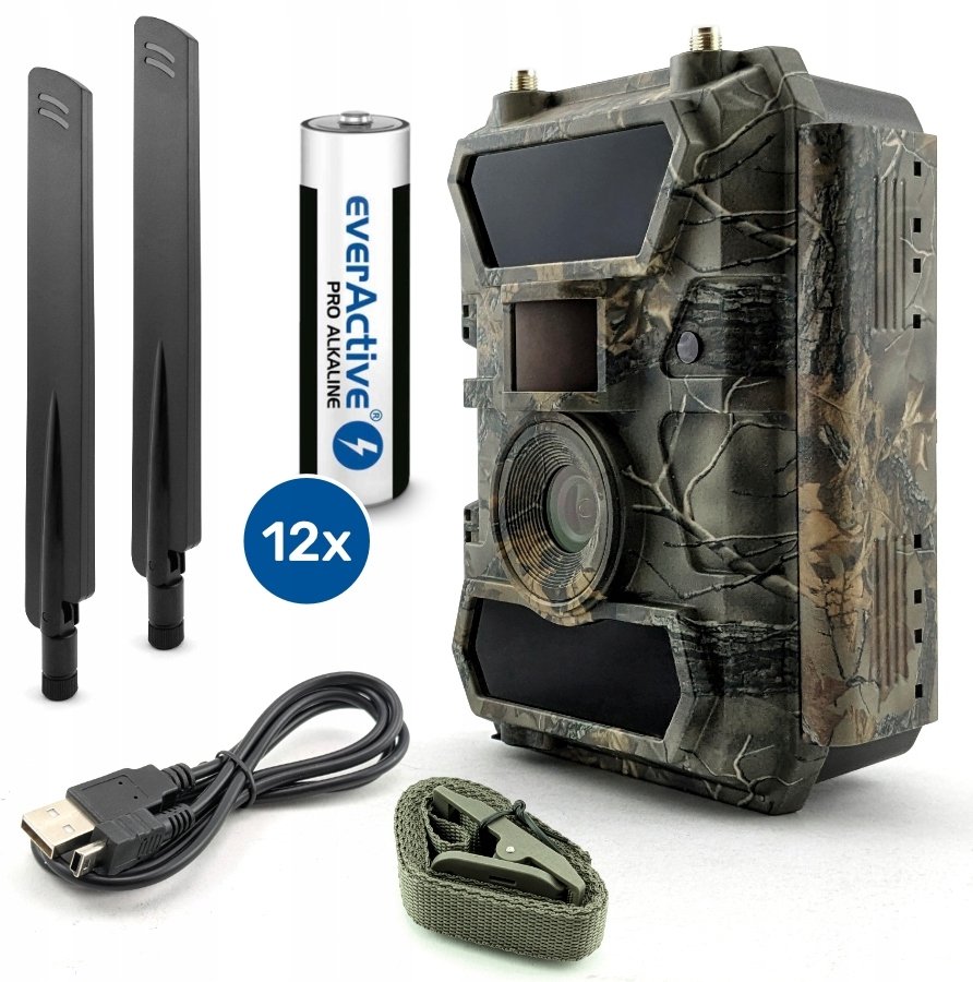 Fotopułapka Kamera Leśna Myśliwska 4.0 CG 4G Monitoring FullHD 59IR GPS MMS