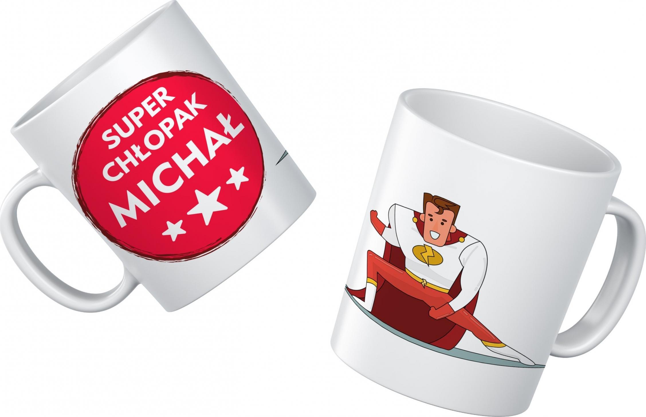 KUBEK Dzień CHŁOPAKA MĘŻA MĘŻCZYZNY PREZENT IMIĘ