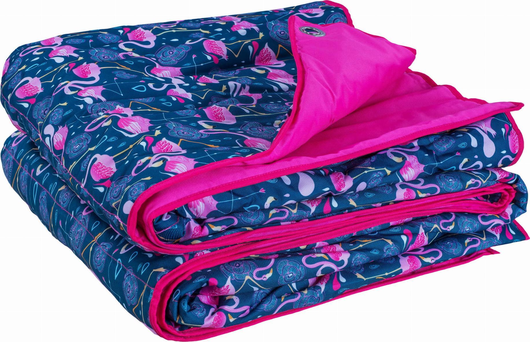 Flamingos Mata na plażę 155x200 Flamingos