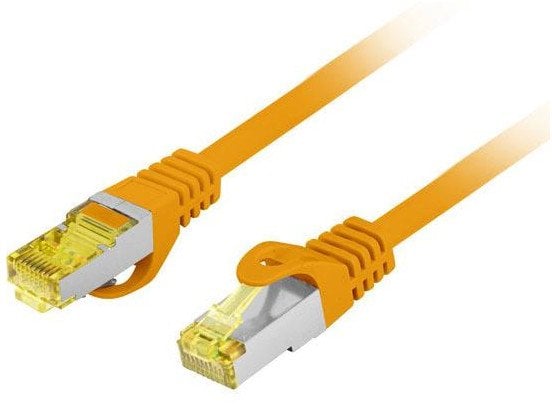 PATCHCORD KAT.6A S/FTP LSZH CU 20M POMARAŃCZOWY FLUKE PASSED LANBERG