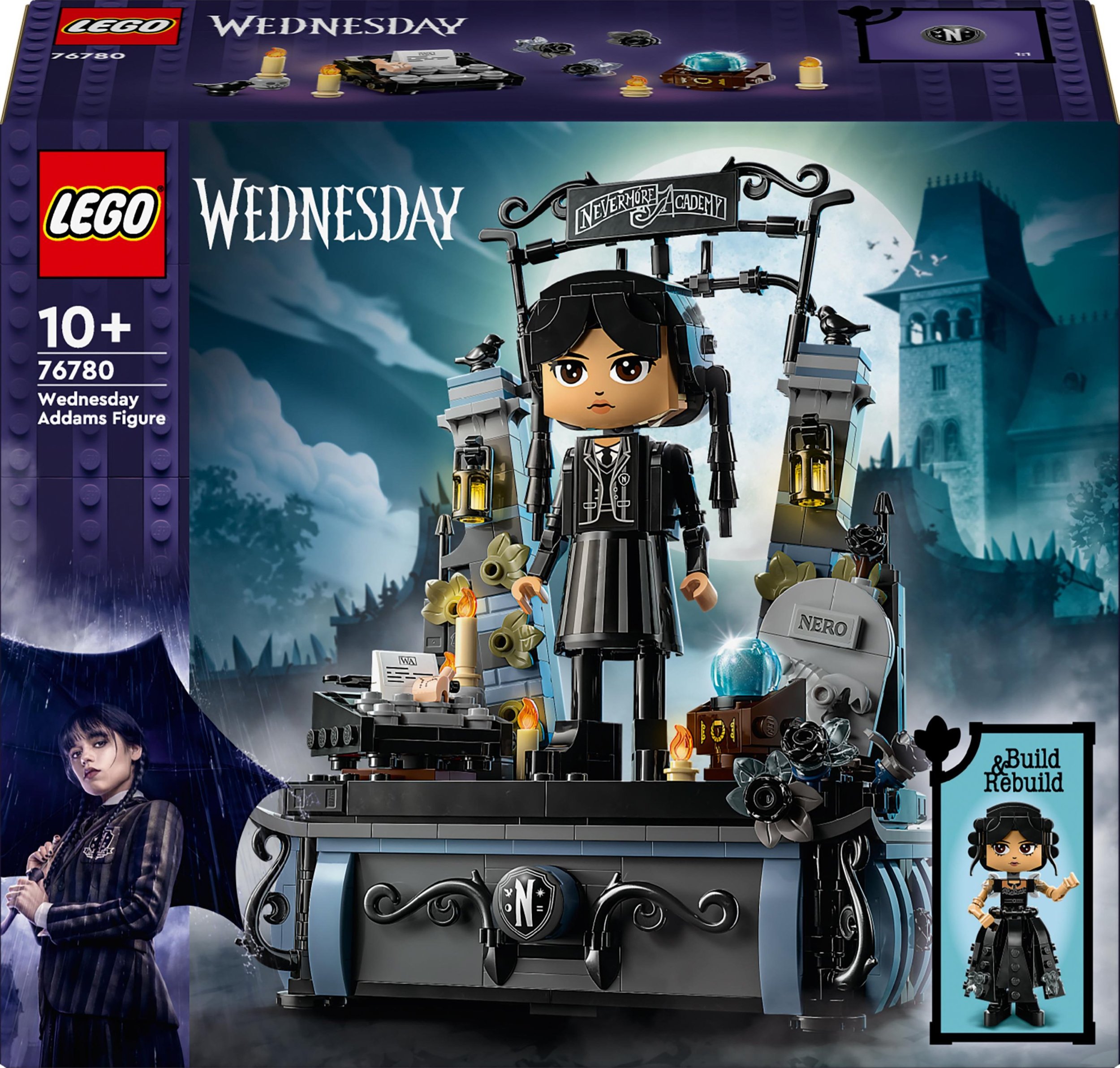 LEGO Wedensday Figurka Wednesday Addams (76780)