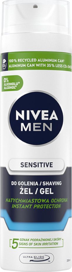Nivea MEN Żel do golenia ŁAGODZĄCY 200 ml