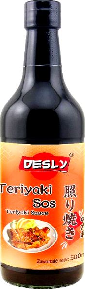 DESLY Sos Teriyaki gęsty 500ml - DESLY uniwersalny