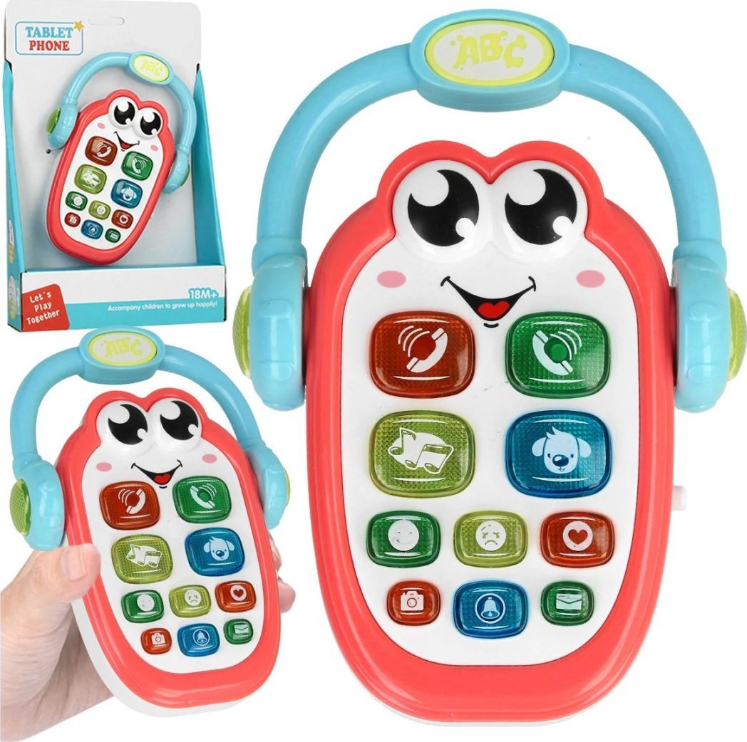 TELEFON MUZYCZNY DLA MALUCHA 1SZT