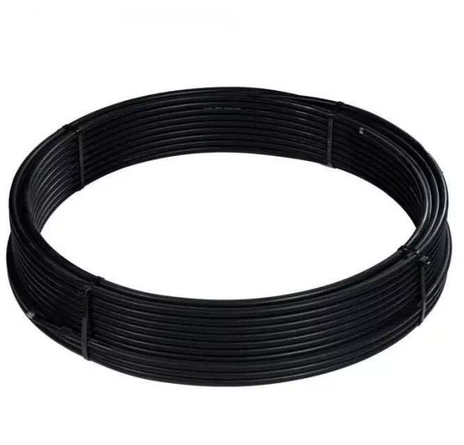 Drut fi 8mm aluminiowy AlMgSi w otulinie HFFR czarny (ok. 10kg)