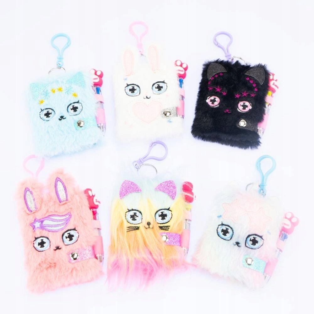 Notes brelok Influencer z długopisem mix