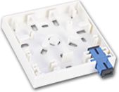 Alantec Gniazdo naścienne FTTH 2C bez adapterów (FOPA-2A-01)